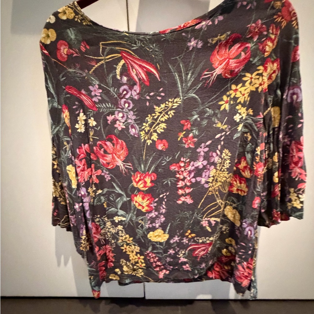 H&M Multicolor Floral Blouse
